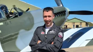 Sqn Ldr Mark Long.