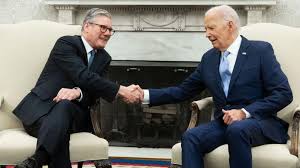 Biden backs Starmer’s bid to renegotiate Brexit.