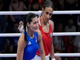 Sickening image of sport.