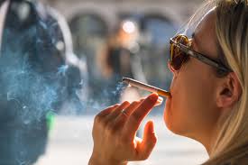 Smoking banned outside!