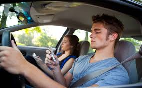 Young drivers tempt fate.