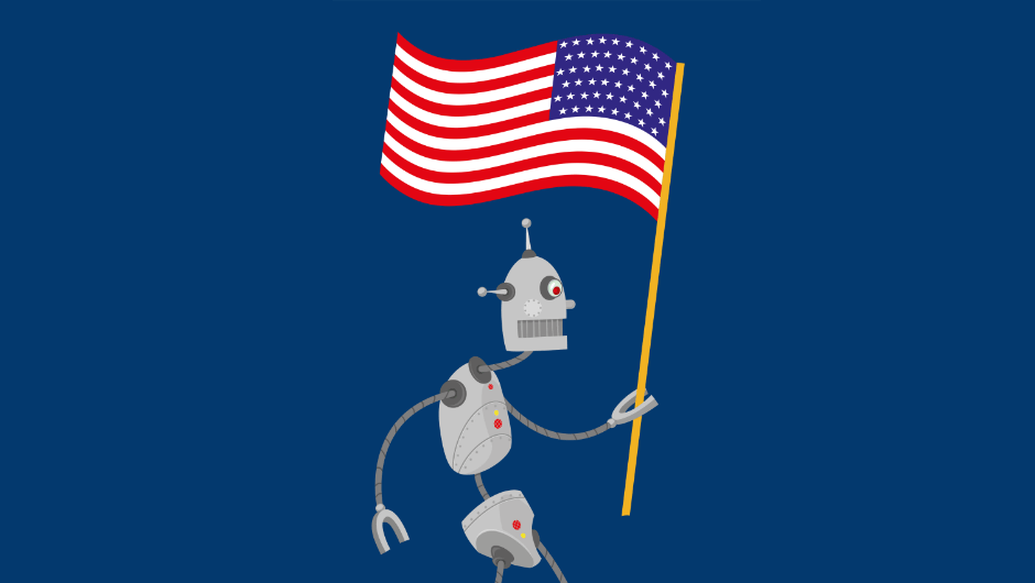 America embraces AI.