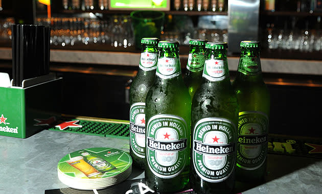 Heineken gives confidence boost to British pubs.