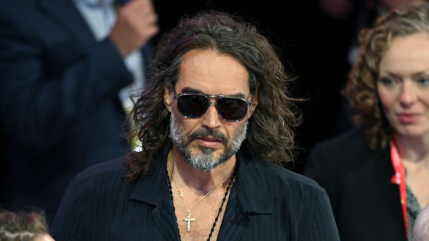 Russell Brand arrives at Court.