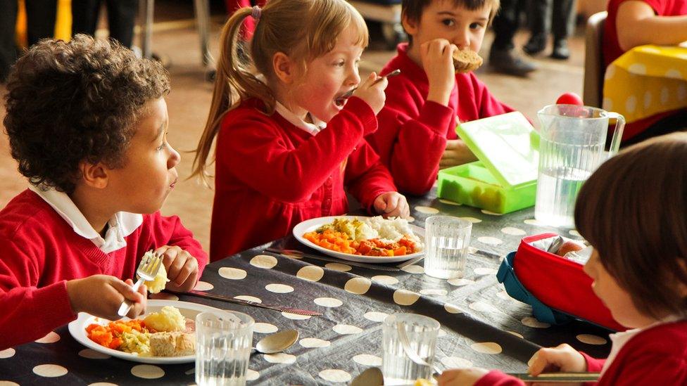 Free school meals tackles poverty.
