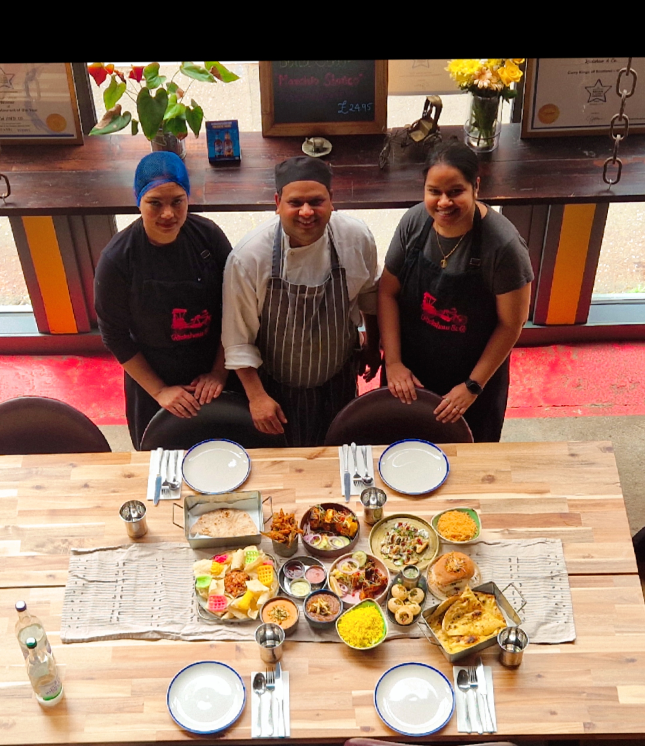 Rickshaw & Co. chefs.