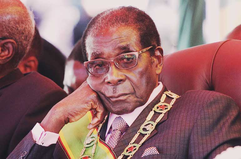 Robert Mugabe.