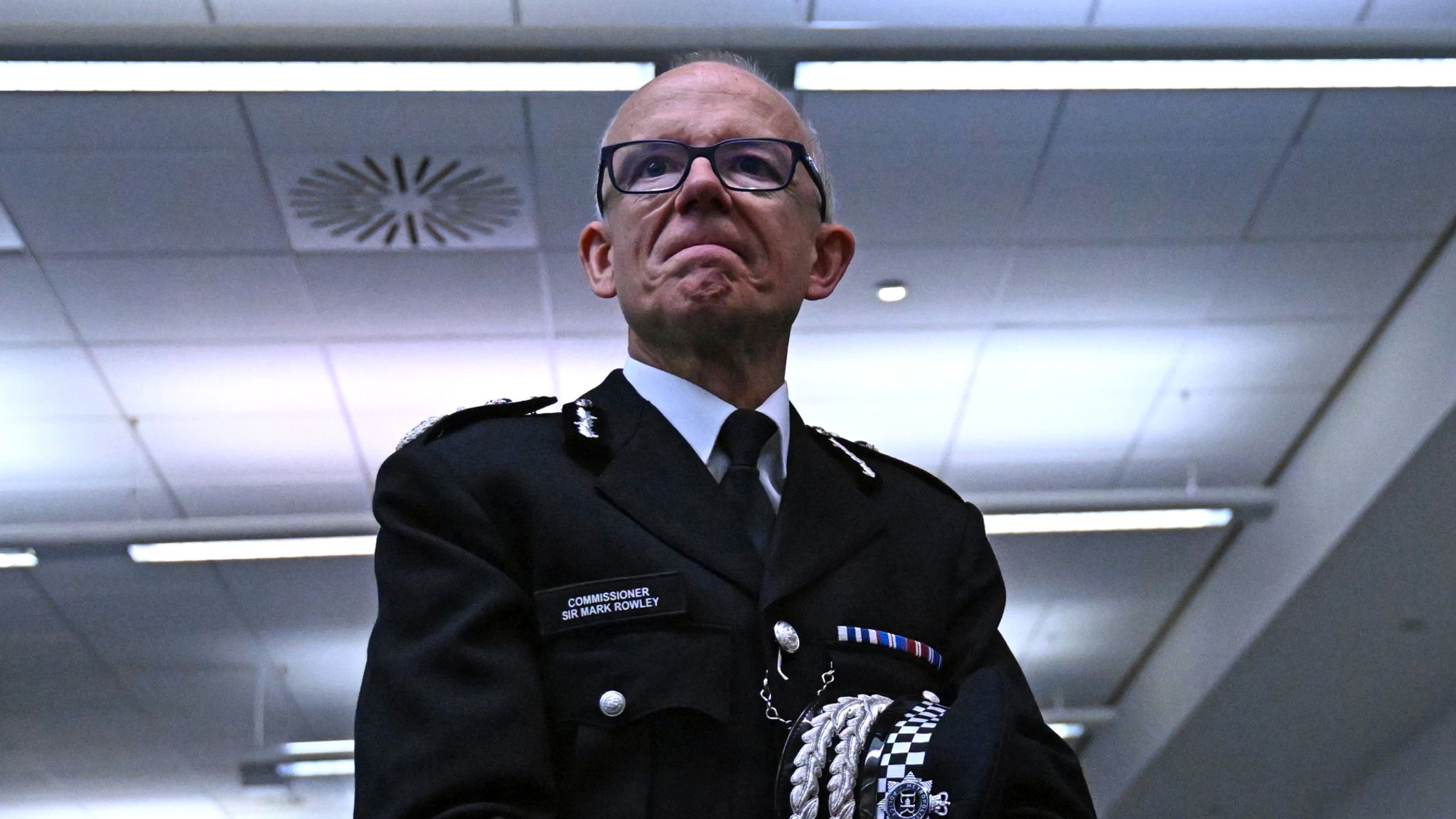Met Commissioner Sir Mark Rowley
