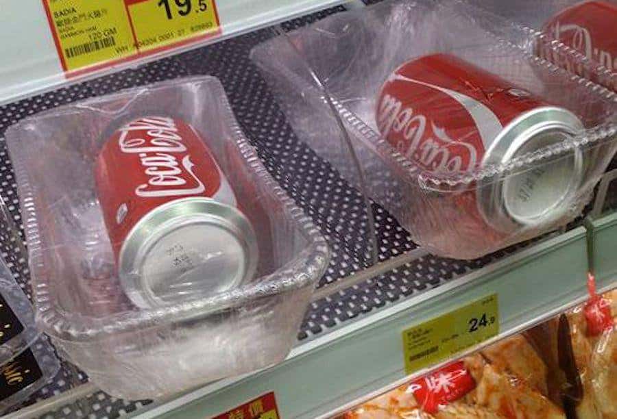 Over packaging is costly.