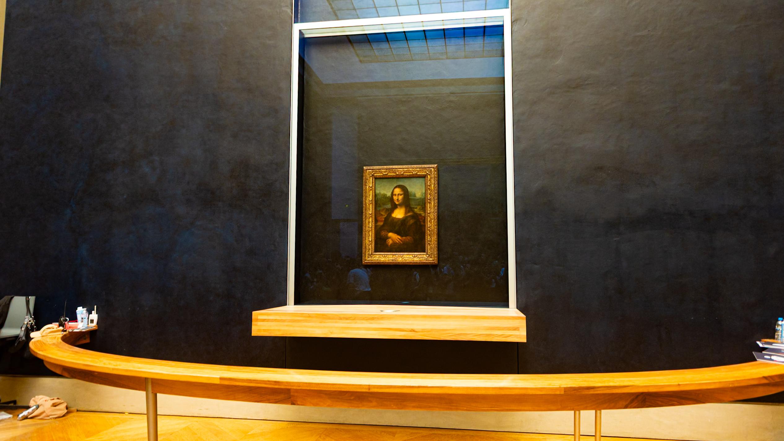 Mona Lisa in The Louvre
